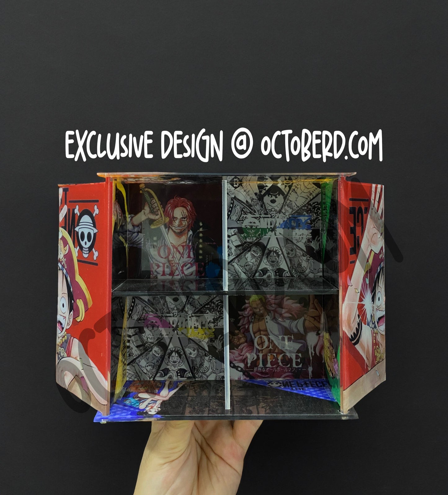 One Piece 4 Compartment Box