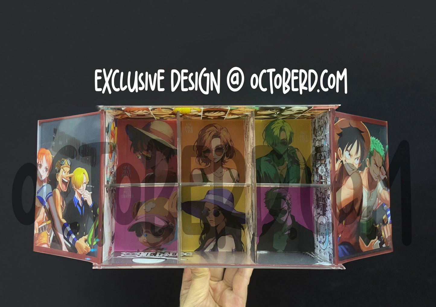 One Piece 6 Compartment Box