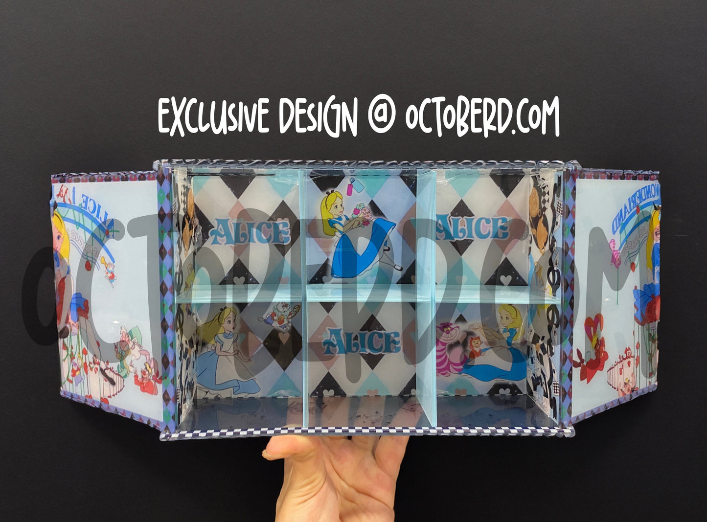 Alice in the Wonderland 6 Compartment Box