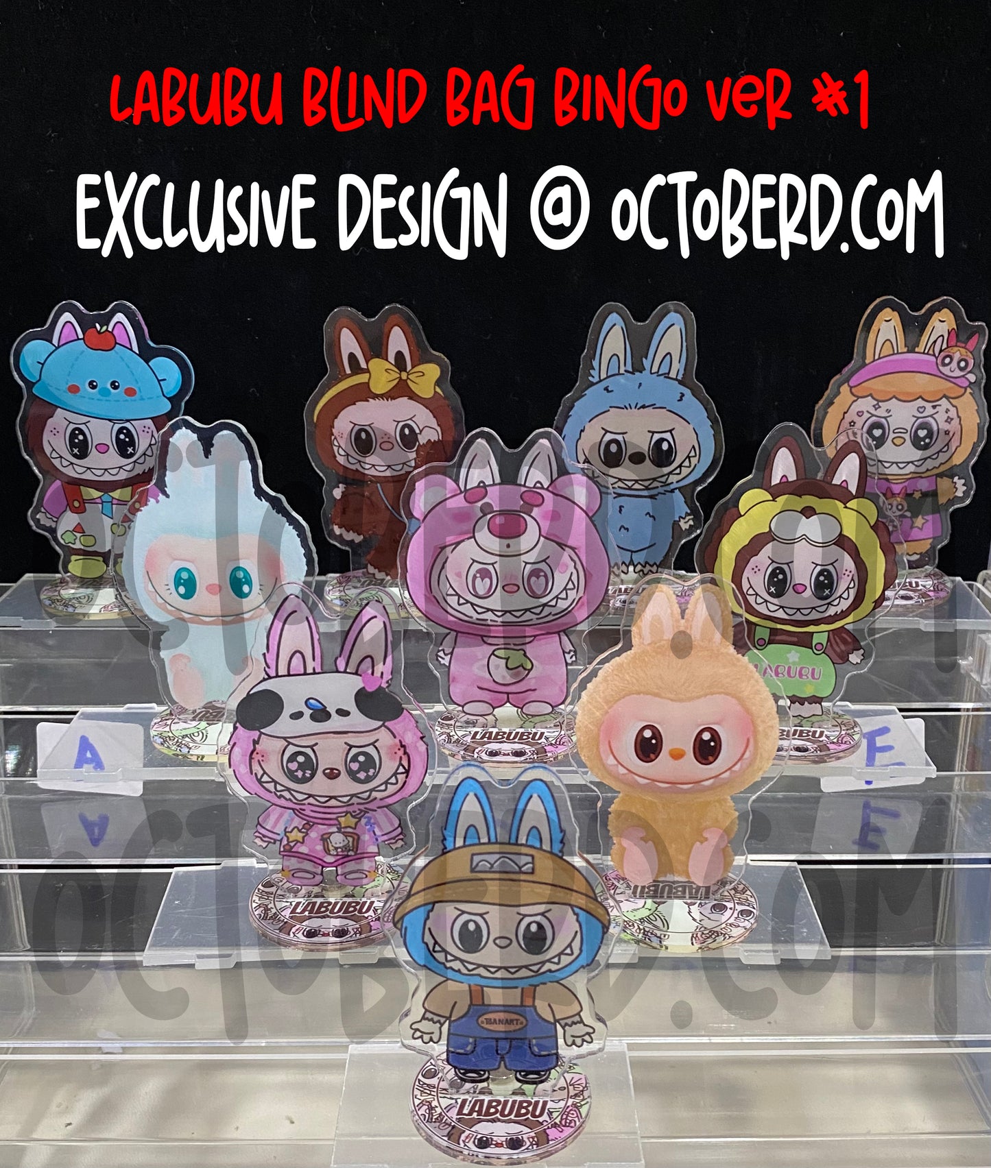 Labubu Blind Bingo Game
