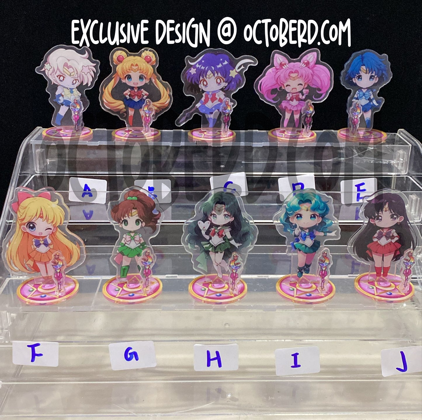 Sailormoon Blind Bingo Game