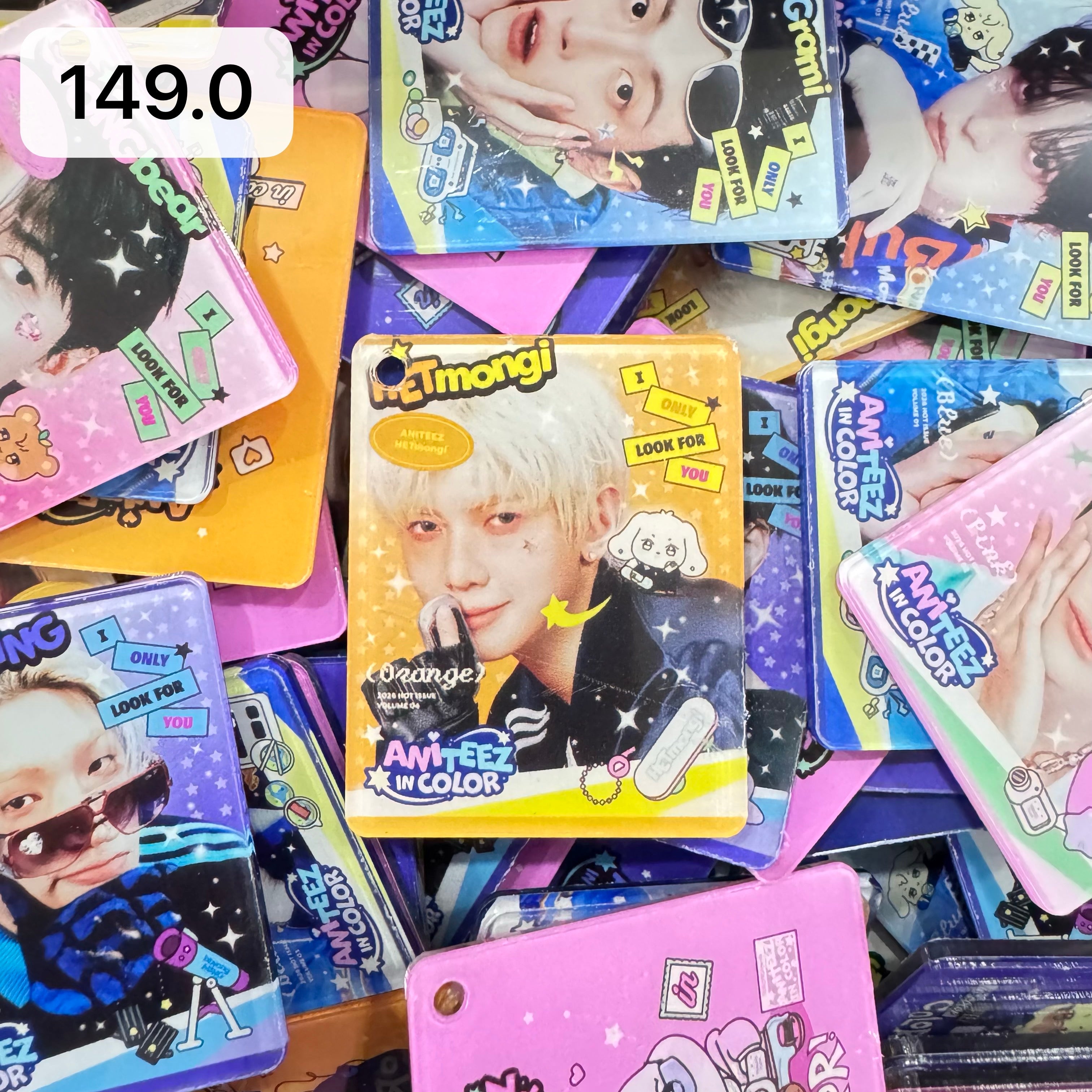 【149.0】For ATINY – OT8 DIY Acrylic Charm for K-pop Keychain – Acrylic Concert Freebies (Preorder 5 Days), Keychain Accessories Beads Acrylic for DIY