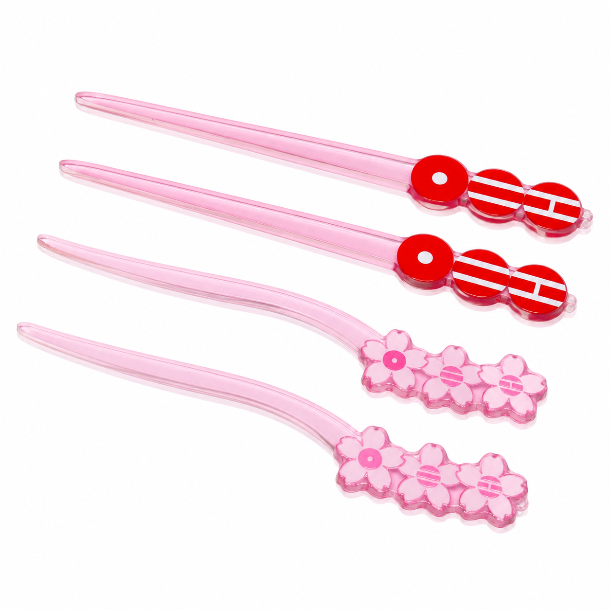 【Hair pins 】BTS ARIRANG Fanmade Acrylic Hair Stick – Kpop Pink Korean Inspired Hair Pin Accessory