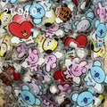 【Cartoon94.0】for ARMY-arirang- OT7 DIY Acrylic Keychain–Acrylic charm for K-pop Concert Freebies (Preorder 5 Days)，keychain-accessories-beads-acrylic for DIY