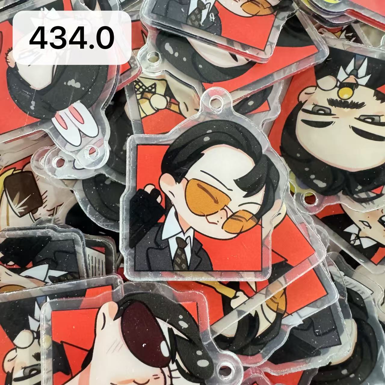 【434.0】for ARMY- Oreo  DIY Acrylic Keychain  –Acrylic charm for K-pop Concert Freebies (Preorder 5 Days)， keychain-accessories-beads-acrylic for DIY