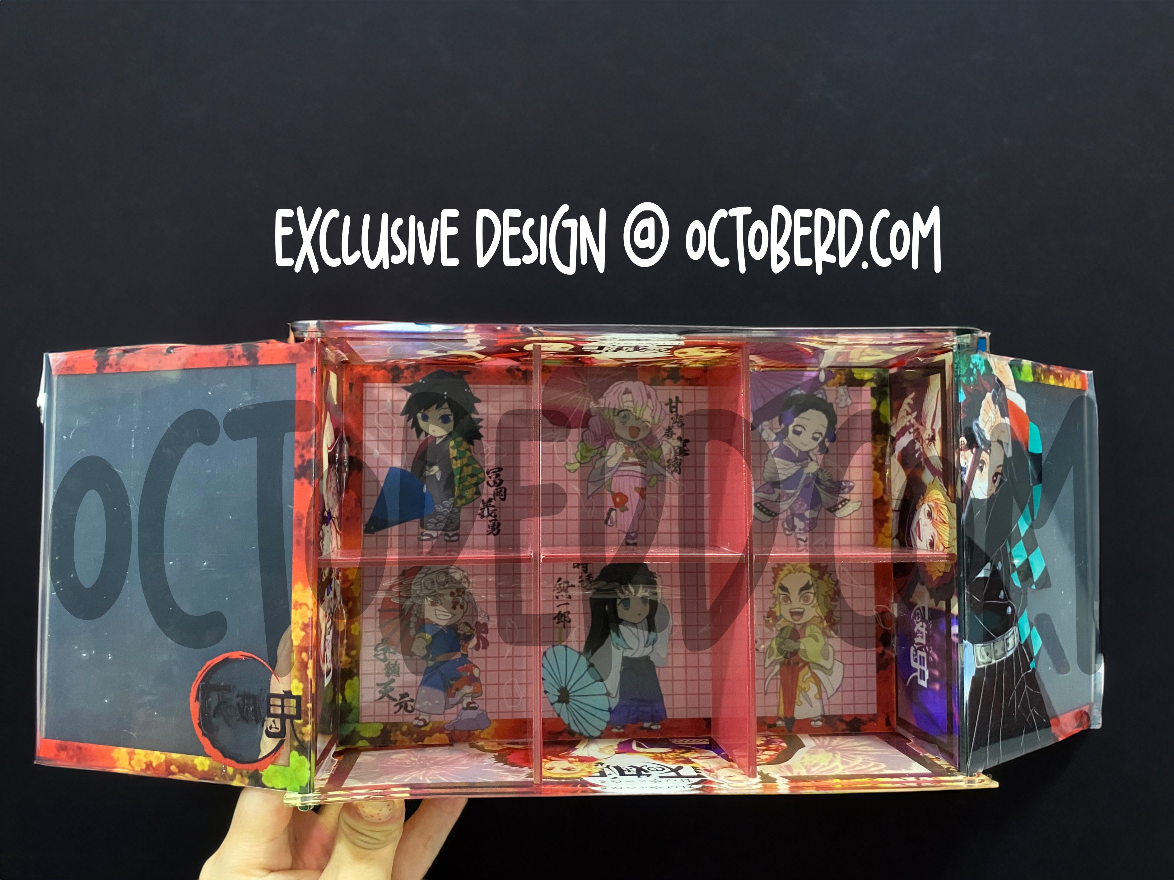 Demon Slayer 6 Compartment Box