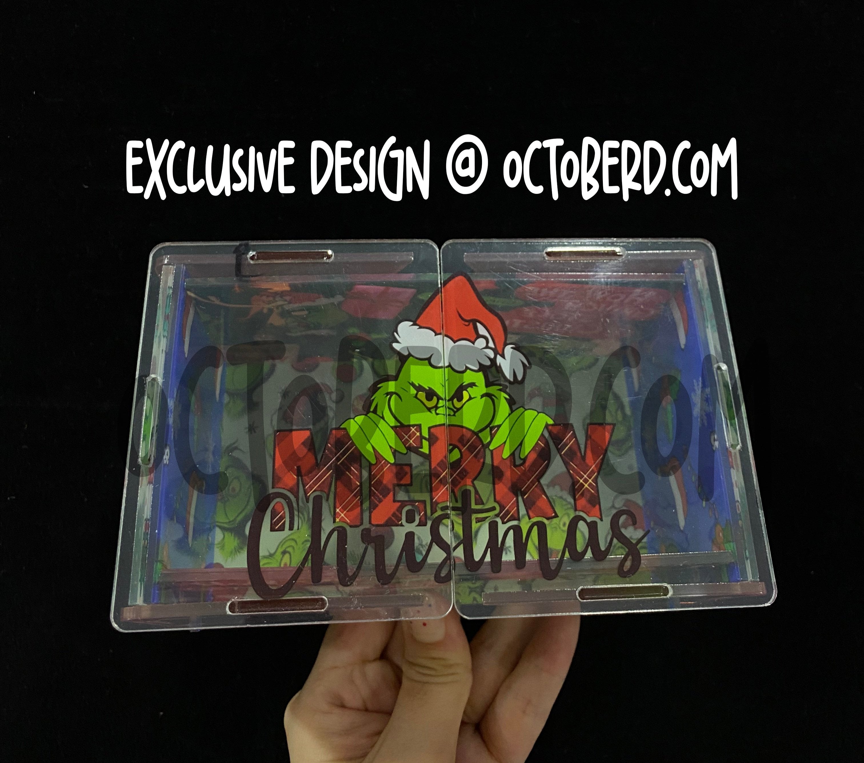 Grinch Christmas Double Door Box