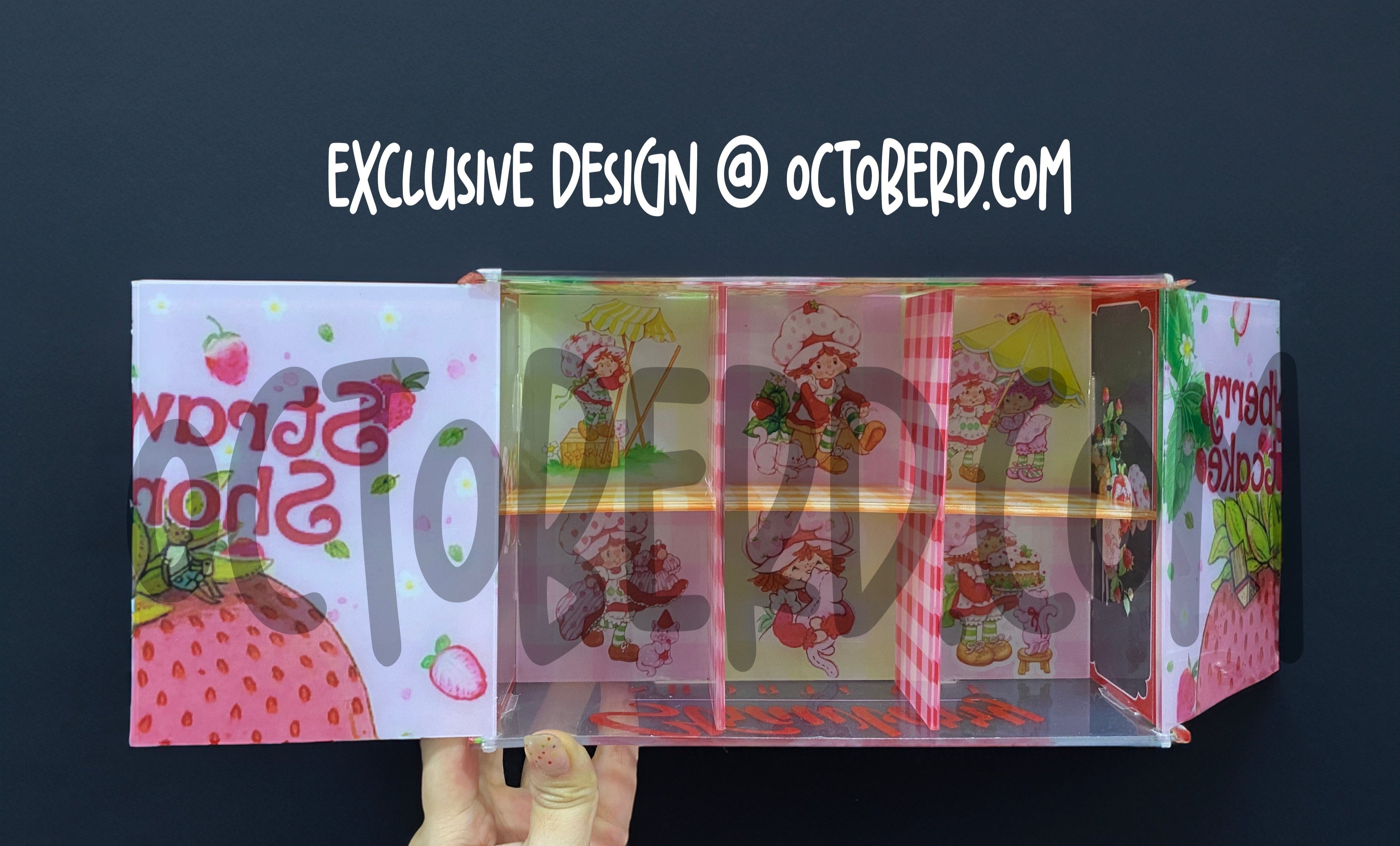Strawberry Shortcake 6 Compartment Box