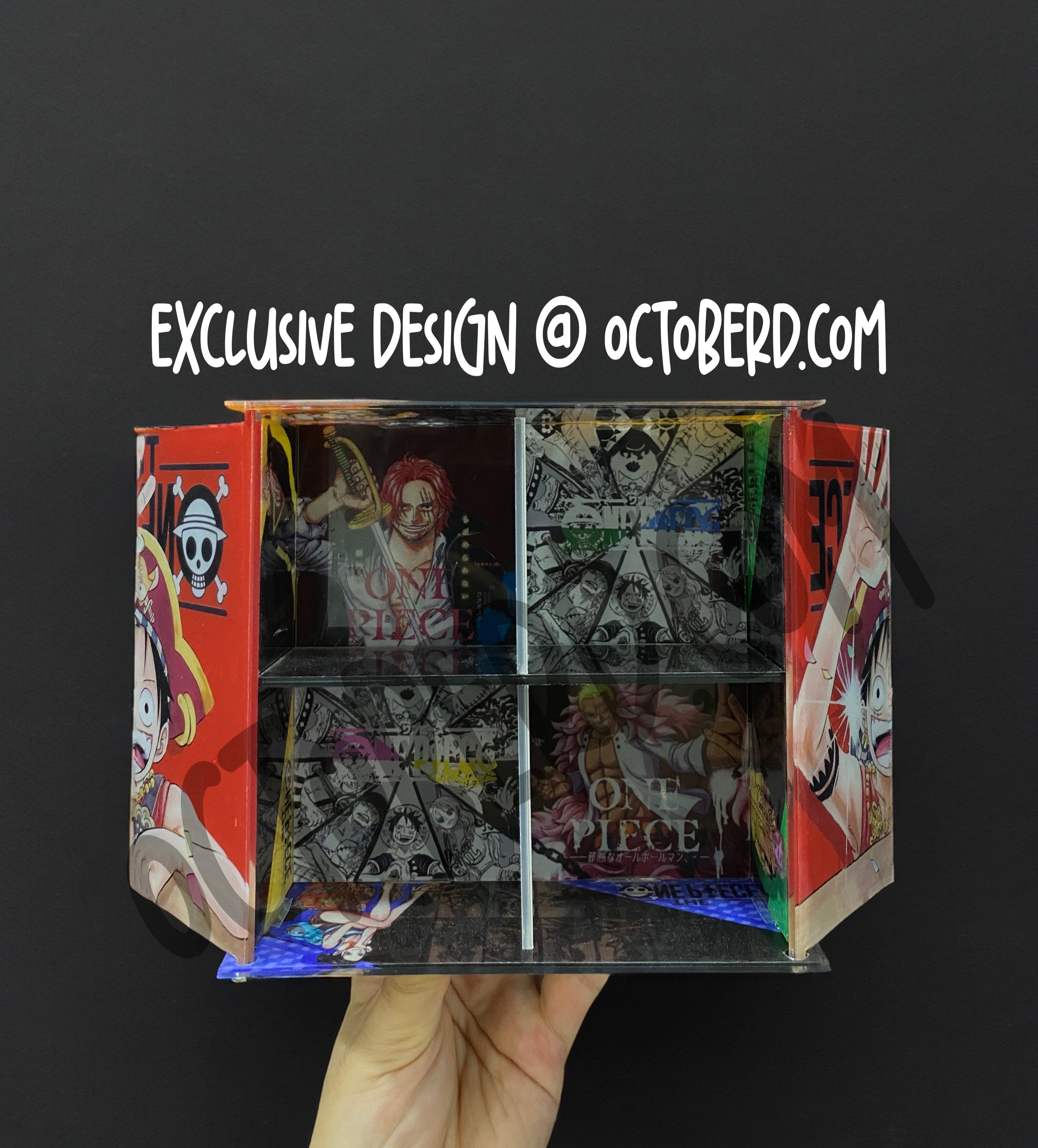 One Piece 4 Compartment Box