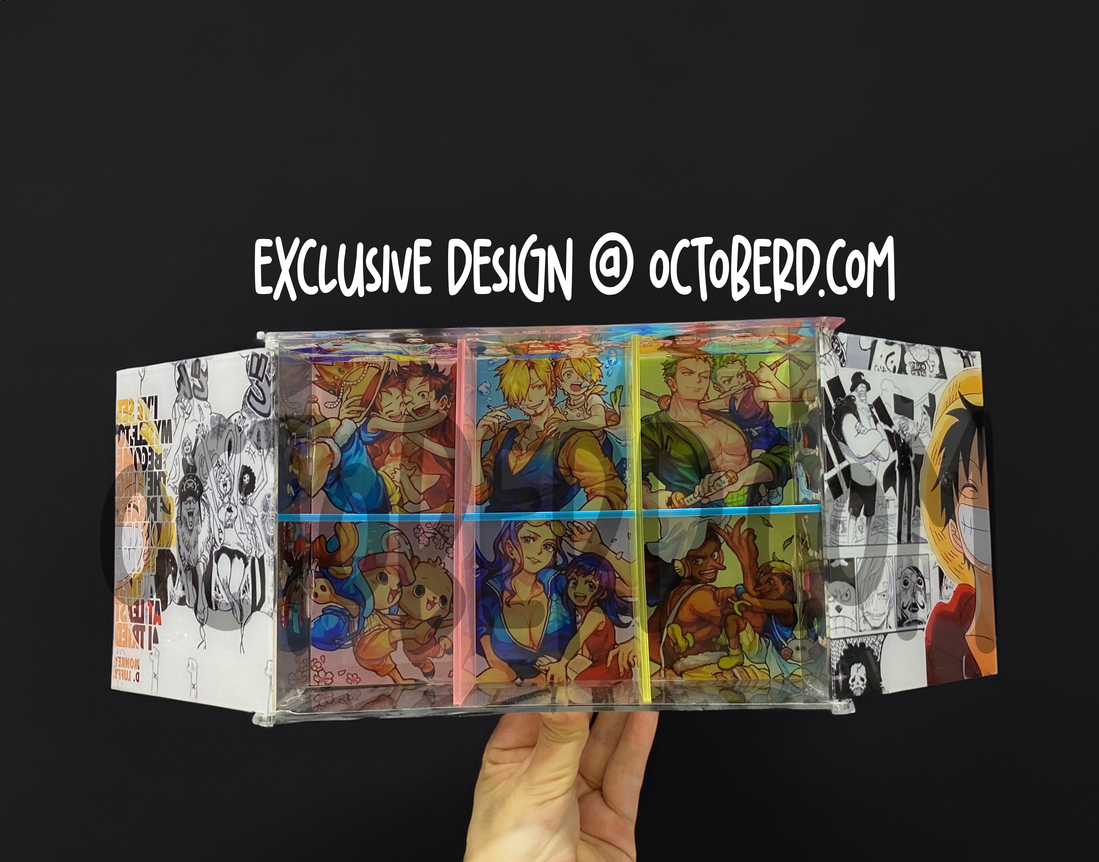 One Piece 6 Compartment Box