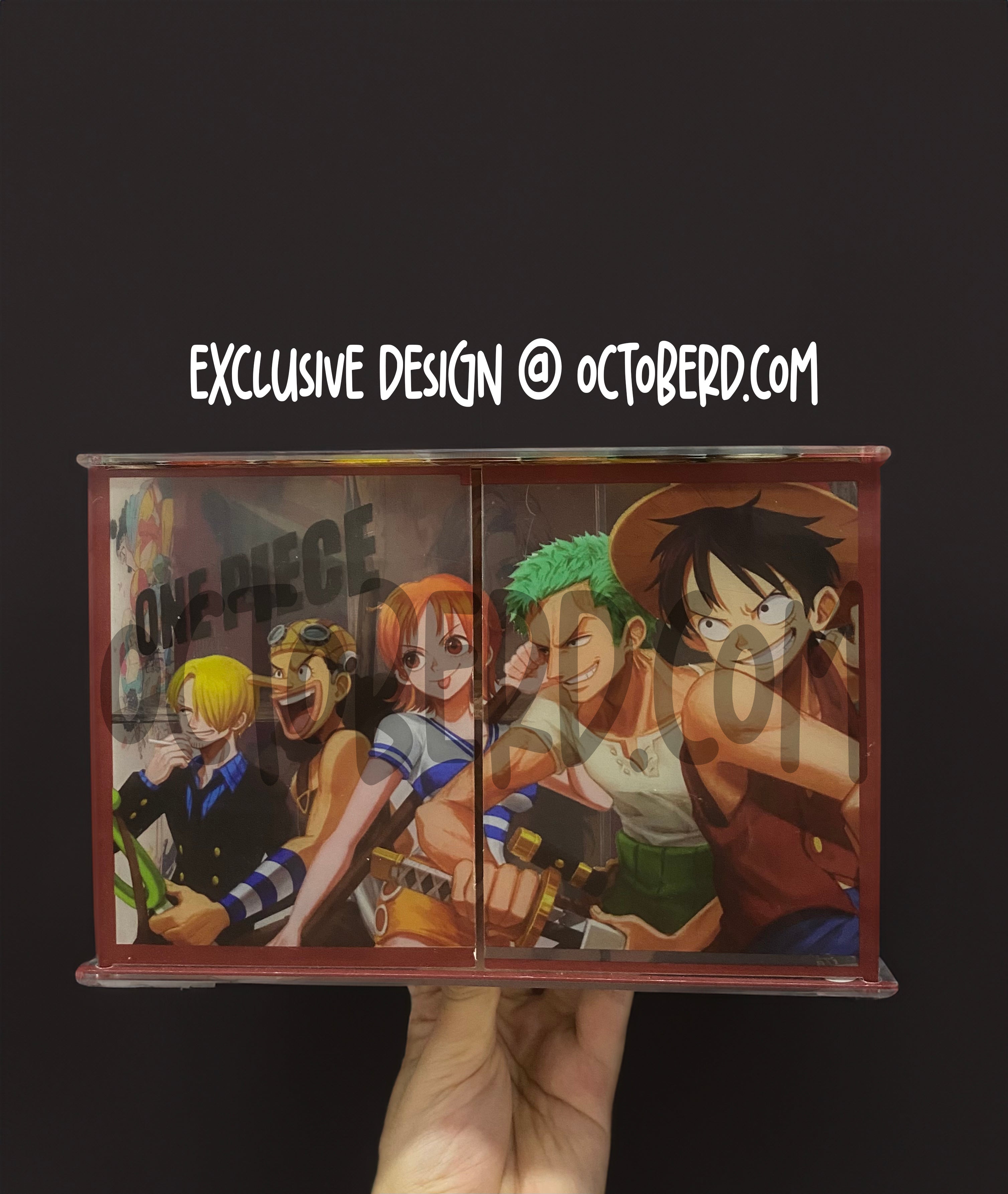 One Piece 6 Compartment Box