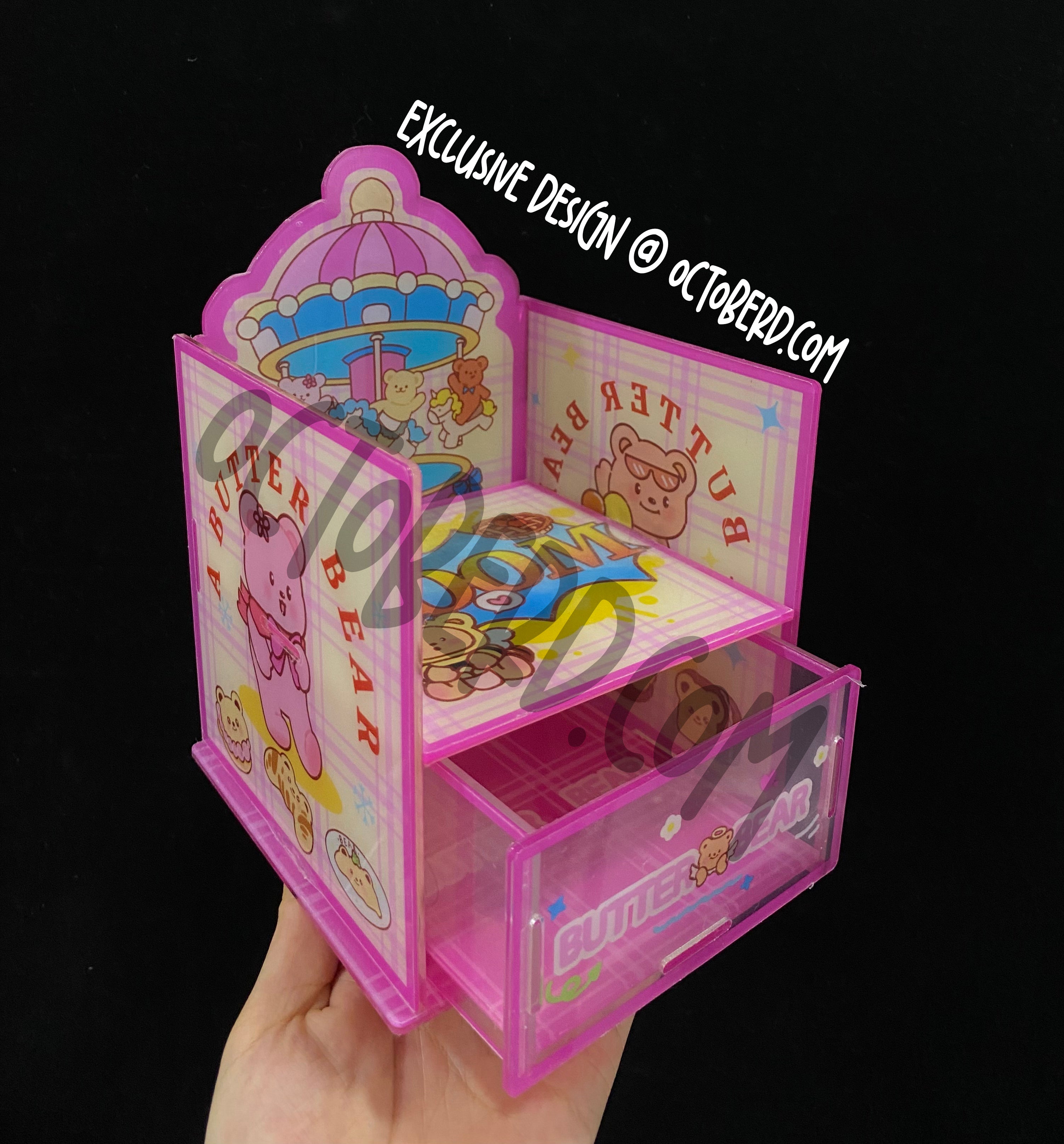 Butter Bear Make Up Box