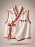 BTS “Arirang Inspired” Hanbok-Style Wrap Top | Fan-Made KPOP Korean Traditional Streetwear Vest Blouse
