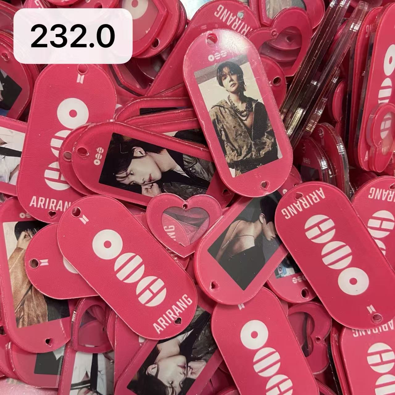 【232.0】for ARMY-arirang OT7 DIY Acrylic Keychain  –Acrylic charm for K-pop Concert Freebies (Preorder 5 Days)， keychain-accessories-beads-acrylic for DIY