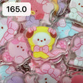 【Cartoon165.0】for ARMY- Oreo  DIY Acrylic Keychain  –Acrylic charm for K-pop Concert Freebies (Preorder 5 Days)， keychain-accessories-beads-acrylic for DIY