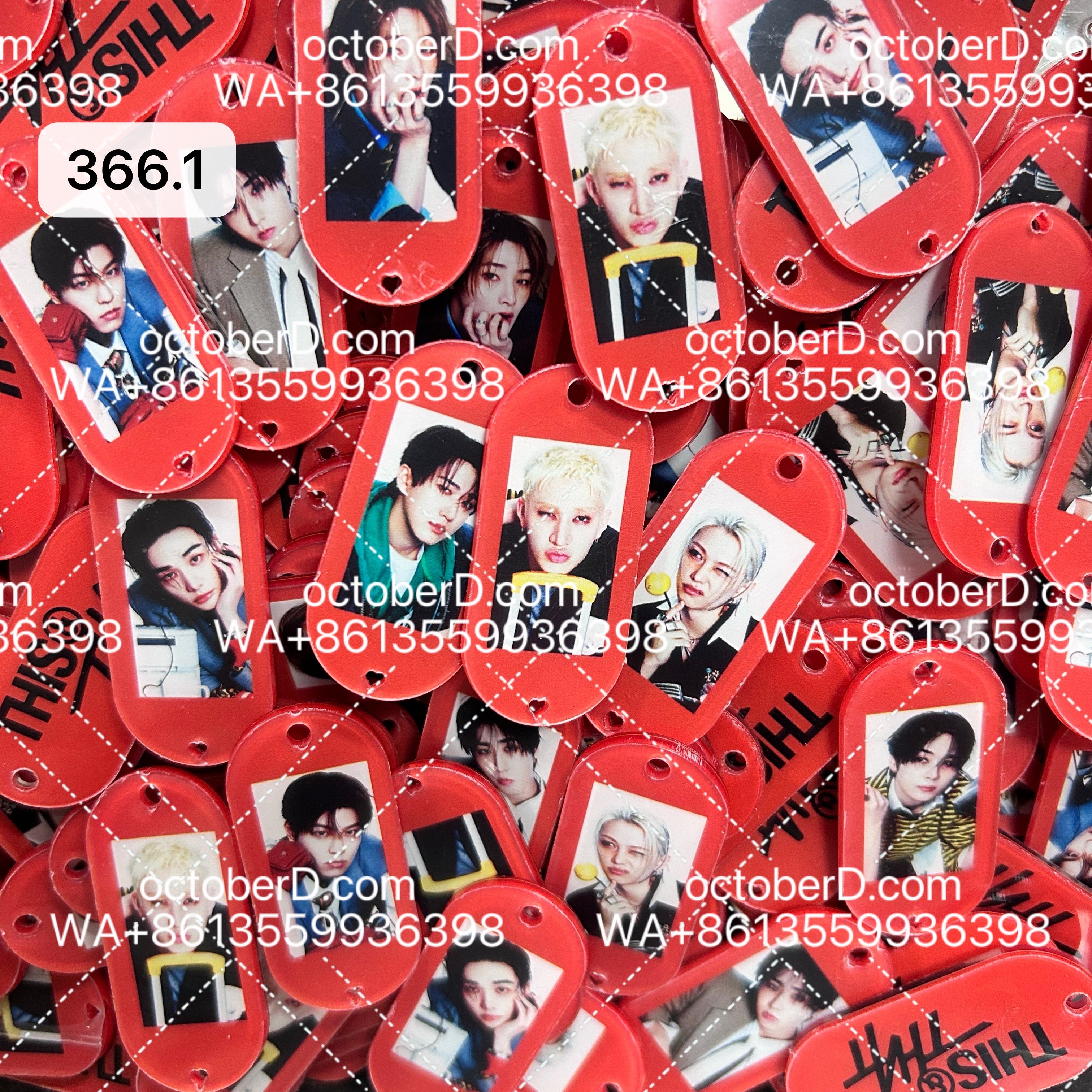 【366.0】for STAY - OT8 K-pop Inspired Acrylic Keychain – Fan-made Character Style Acrylic Charm for Stray Kids Fandom, Kpop Merch Collectible, DIY Concert Freebies (Preorder 5 Days), Kpop Keychain Accessories for DIY