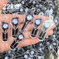 【221.0】for ARMY-ARMY Bomb OT7 DIY Acrylic Keychain–Acrylic charm for K-pop Concert Freebies (Preorder 5 Days)，keychain-accessories-beads for DIY