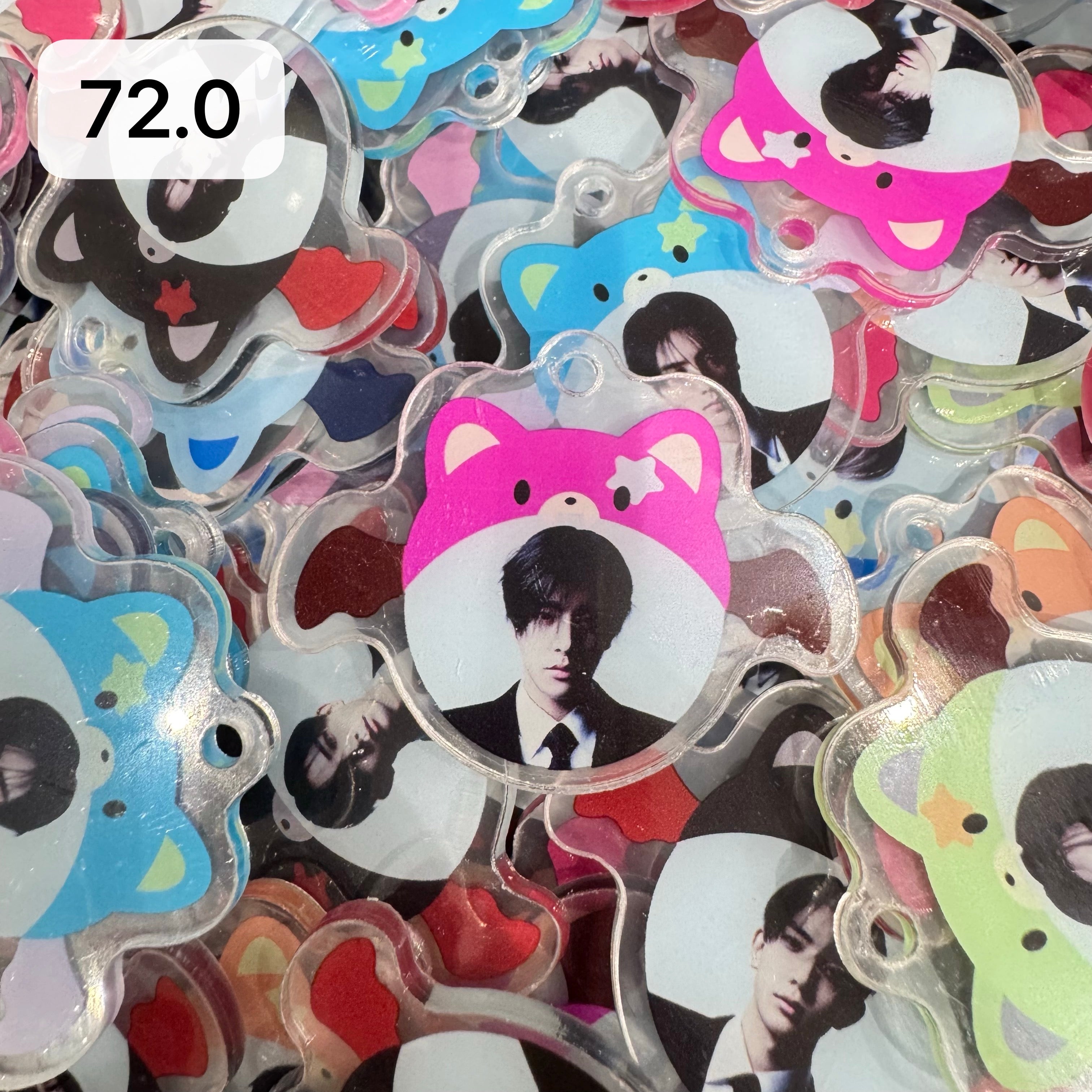 【72.0】Enhypen Fan-Made DIY Acrylic Keychain – K-pop Concert Freebies (Preorder 5 Days) | keychain-accessories-beads-acrylic for DIY