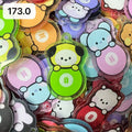 【Cartoon173.0】for ARMY-ARMY Bomb OT7 DIY Acrylic Keychain  –Acrylic charm for K-pop Concert Freebies (Preorder 5 Days)， keychain-accessories-beads-acrylic for DIY