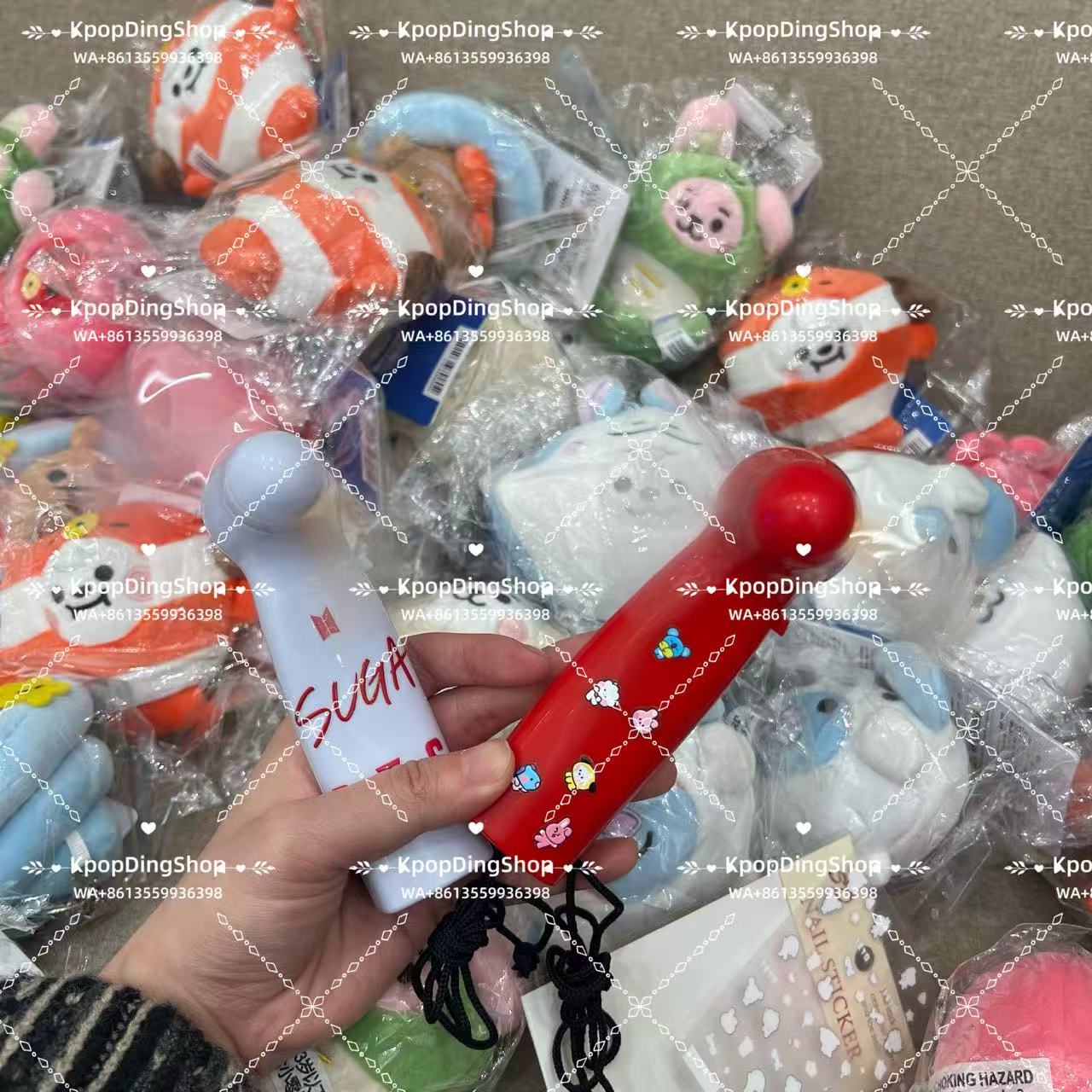 Kpop Army Inspired Concert Support Fan Lightstick Hand Fan | Idol Tour Cheer Fan | Fan Gift for Concert & Collection