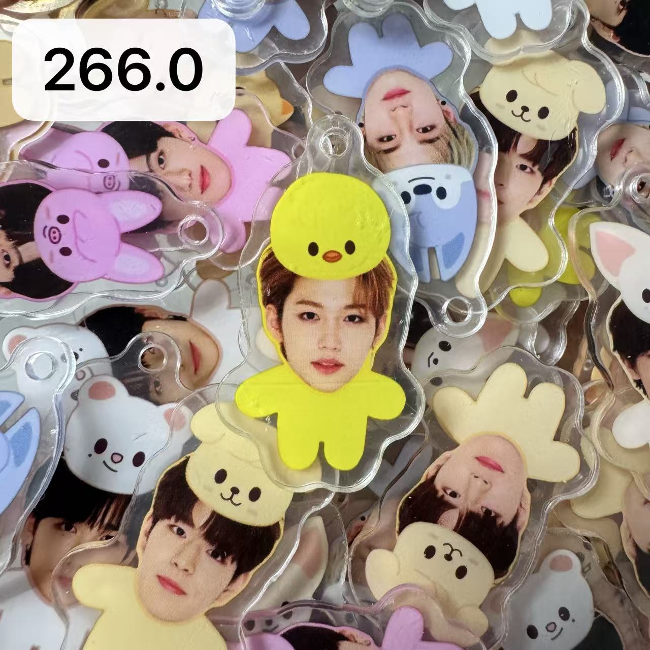 【266.0】for STAY - OT8 K-pop Inspired Acrylic Keychain – Fan-made Character Style Acrylic Charm for Stray Kids Fandom, Kpop Merch Collectible, DIY Concert Freebies (Preorder 5 Days), Kpop Keychain Accessories for DIY