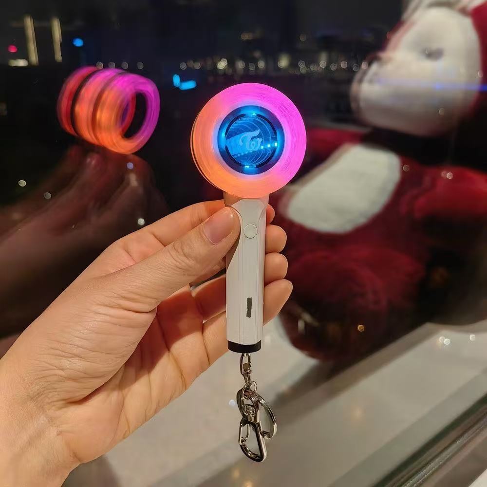 Kpop Light Stick keychains Collection | Concert Fan Lightsticks for Kpop Fans | Glow Stick Army Bomb Style Fan Merch