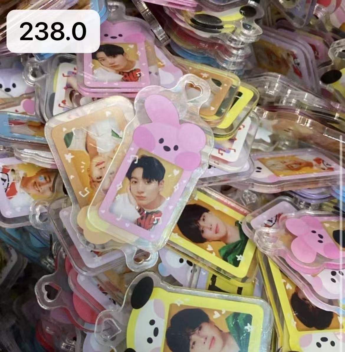 【238.0】for ARMY-arirang OT7 DIY Acrylic Keychain  –Acrylic charm for K-pop Concert Freebies (Preorder 5 Days)， keychain-accessories-beads-acrylic for DIY