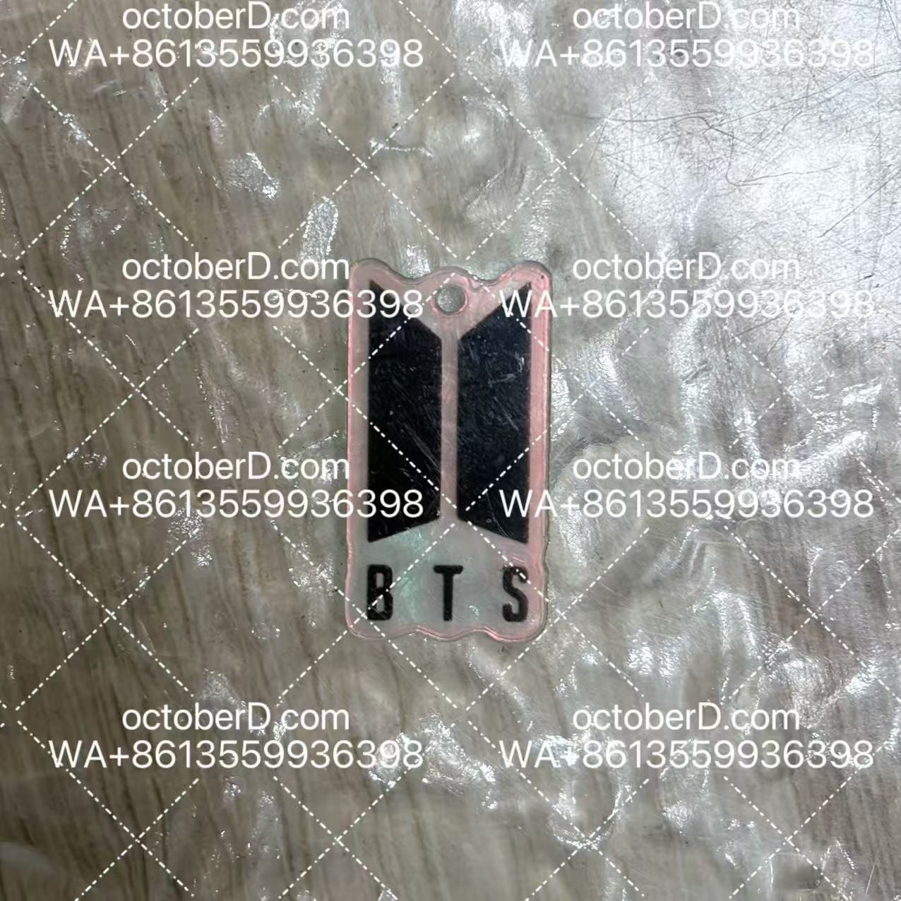 for ARMY- OT7 DIY Acrylic Keychain  –Acrylic charm for K-pop Concert Freebies (Preorder 5 Days)， keychain-accessories-beads-acrylic for DIY