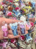 【Cartoon18.0】for ARMY-ARMY Bomb OT7 DIY Acrylic Keychain Kit –Acrylic charm for K-pop Concert Freebies (Preorder 5 Days)，keychain-accessories-beads