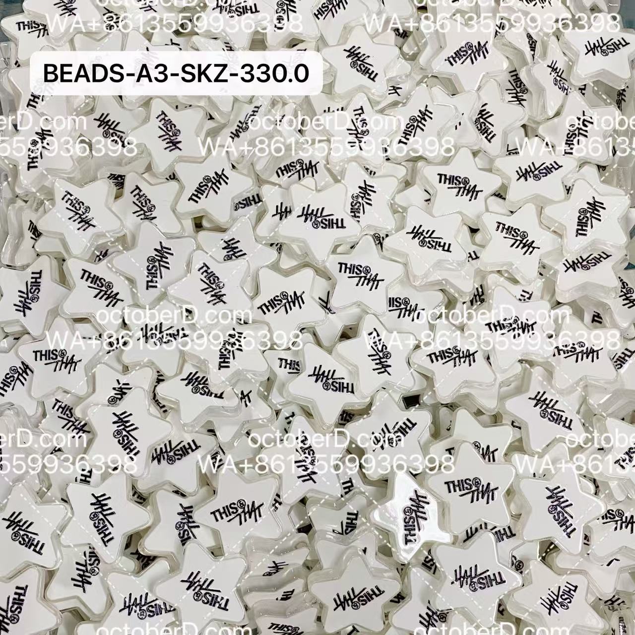 【BEADS-A3-SKZ-330.0】for STAY SKZ Inspired Kpop Charm Beads | Fanmade DIY Bead Supplies Wholesale for Small Business, Keychains & Concert Events