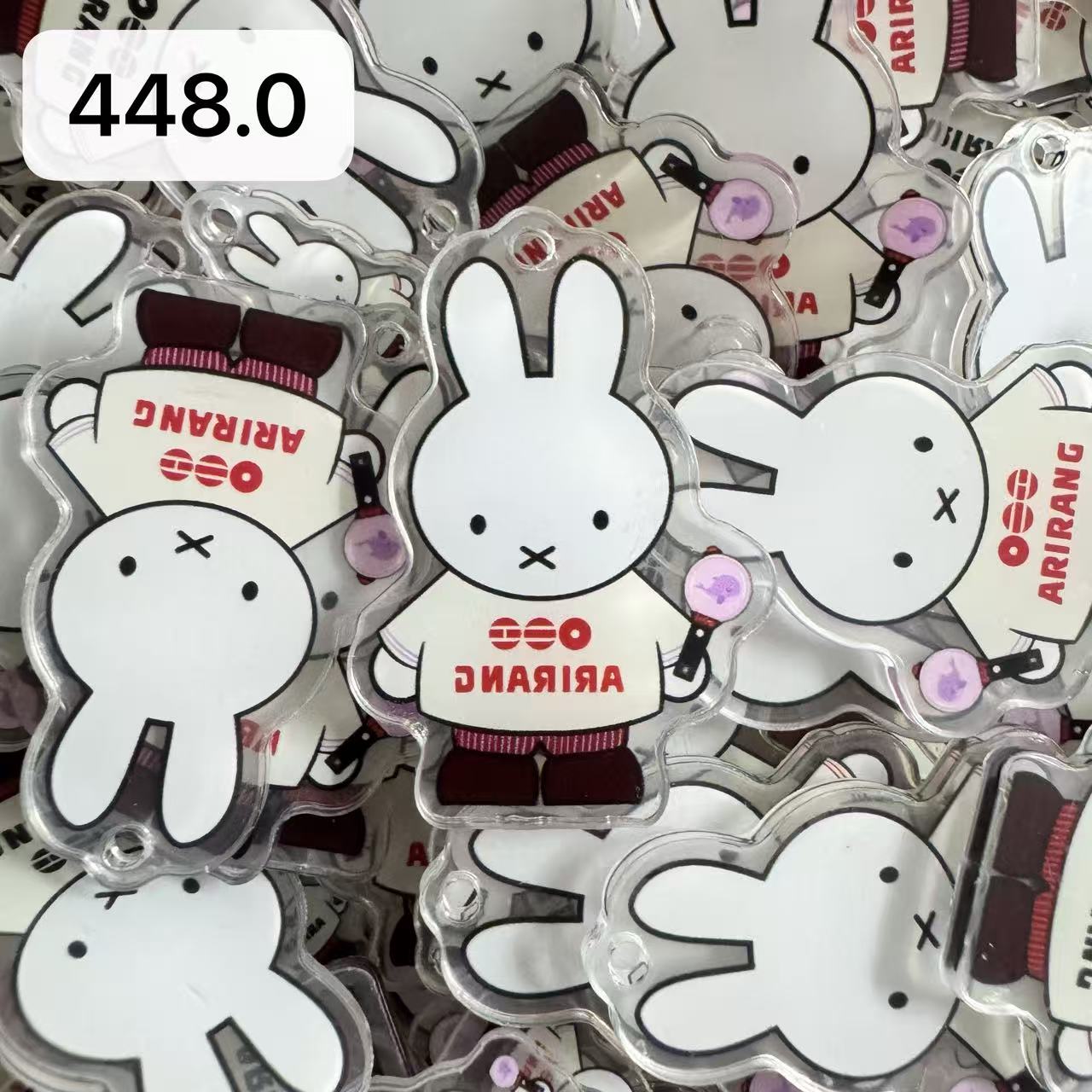 【448.0】for ARMY- Oreo  DIY Acrylic Keychain  –Acrylic charm for K-pop Concert Freebies (Preorder 5 Days)， keychain-accessories-beads-acrylic for DIY
